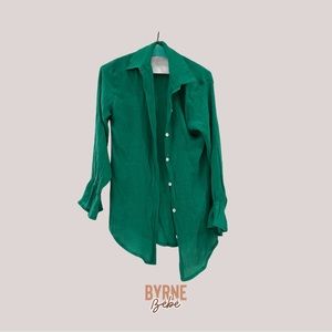 Small green shorts set